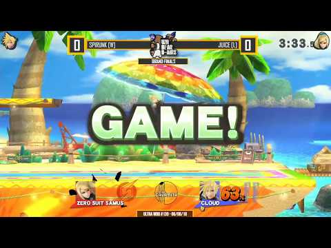 Ultra WBB #139 | Spirunk [W] (Cloud) vs Juice [L] (Zss) - Grand Finals - Super Smash Bros. for Wii U