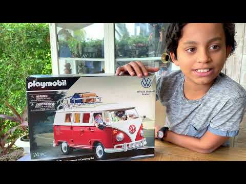 Unboxing Playmobil Volkswagen T1 Camping Bus.(70176)