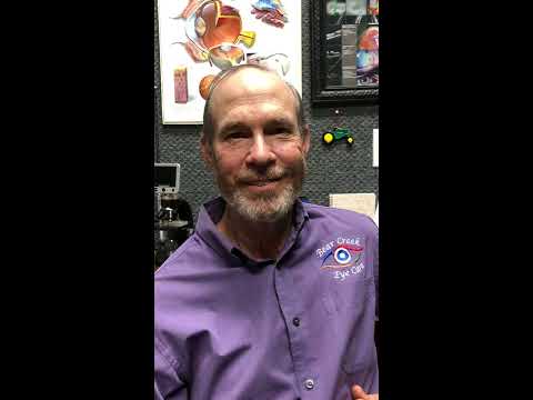 What should you do if a ball hits your eye?