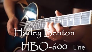 Video thumbnail for Harley Benton HBO-600 with nylon strings ! Mic & line comparison. by Tomek Stężalski