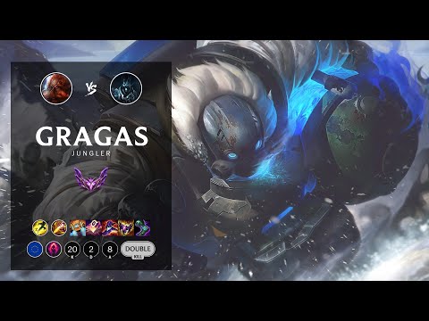 Gragas Jungle vs Karthus - EUW Master Patch 12.8