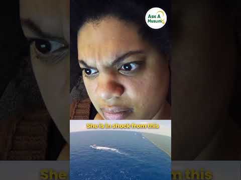 American lady Megan reading Quran for the first time