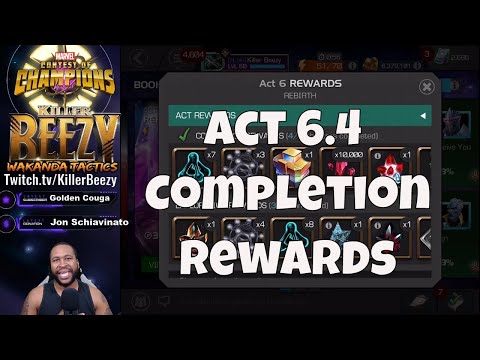 Act 6 Chapter 4 Completion Rewards  l  Marvel Contest Of Champions