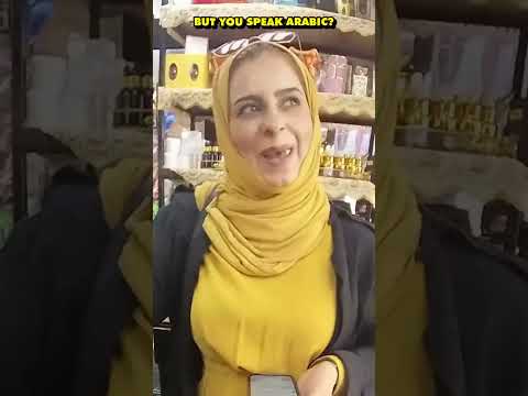 White Guy Speaks Arabic and Shocks Locals... 😂 #shorts #oman #salalah #funny