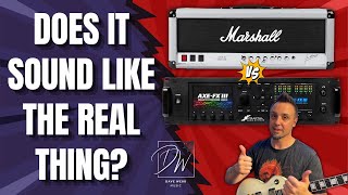 Axe Fx Silver Jubilee VS A REAL Marshall Silver Jubilee