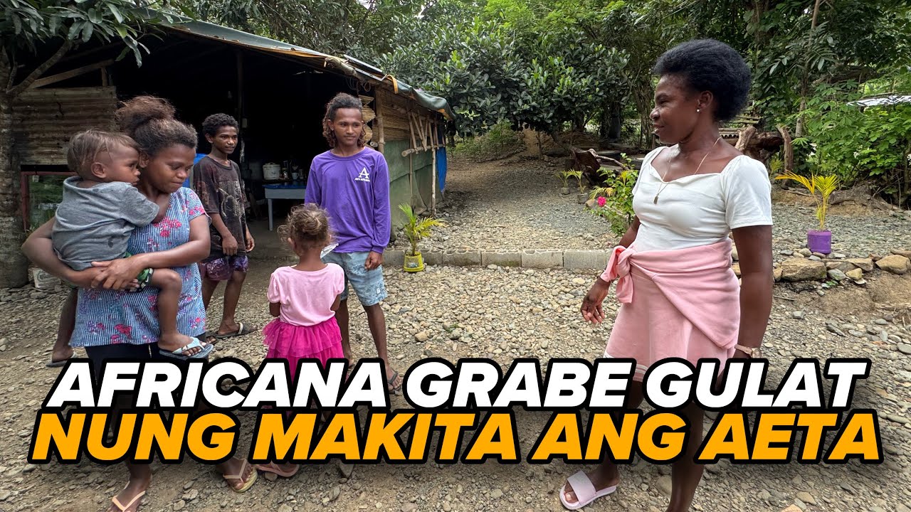 AFRICANA FIRST TIME MAKAKITA NG AETA!!