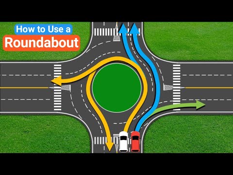 Roundabout//Driving In a Roundabouts#roundabout #drivingtips