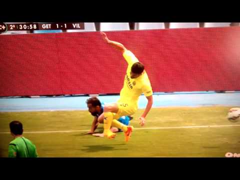 Terrorífica lesión de Musacchio 2015 contra getafe