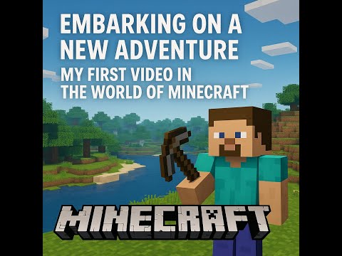 Embarking on a New Adventure: My First Video in the World of Minecraft#minecraft #minecraftmemes