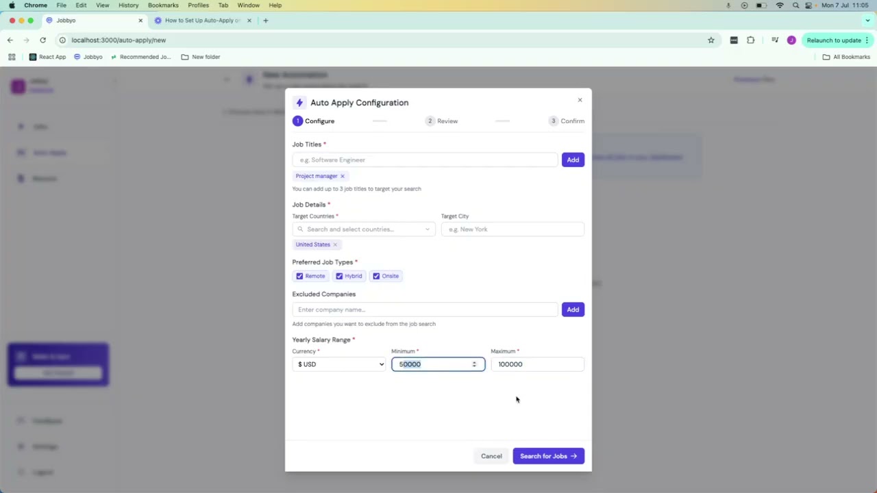 How to Set Up Auto-Apply with Jobbyo