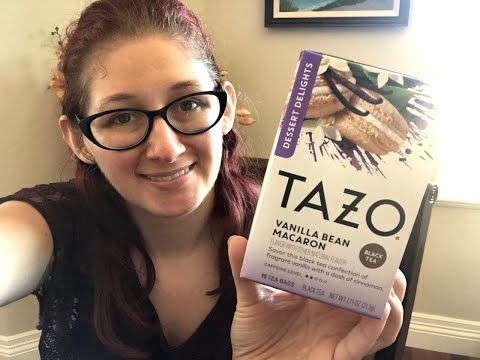 Tea-nage Wasteland: Ep. 48 - Tazo Dessert Delights Vanilla Bean Macaron Black Tea