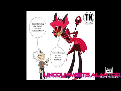 ROMAIN WORLD/ LINCOLN MEETS ALASTOR ( HAZBIN HOTEL/HELLUVA BOSS ) ANIMATION