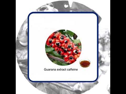 The Guarana extract caffeine