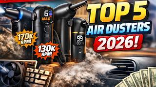 GOODBYE Canned Air! Top 5 Electric Air Dusters 2026 🔥