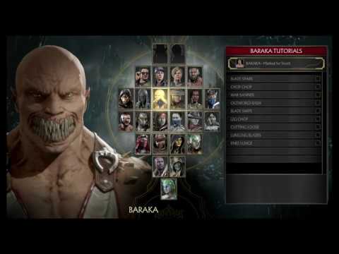 Mortal Kombat 11 on Nintendo Switch | Baraka Character Tutorial