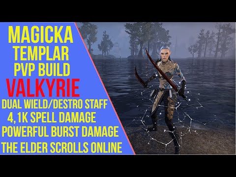 ESO Magicka Templar PVP Build - Valkyrie - Magplar PVP Build Markarth
