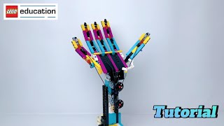 【Tutorial】How to build Lego Robotic Hand with Spike Prime