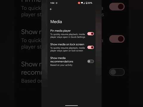 How to Show or Hide Media Player in Lock Screen in Google Pixel 8 and Pixel 8 Pro #shorts #pixel8