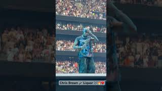 Chris Brown 🎤 Liquor 🎶 - Live