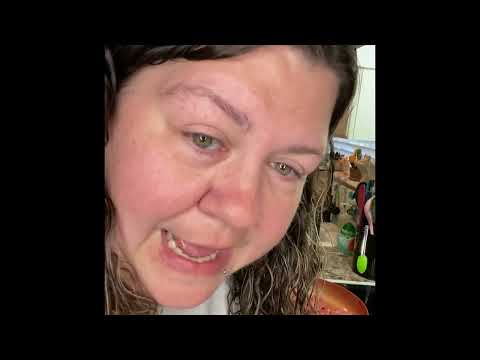 Cooking Dinner 3/29/2022 *excuse the hot mess and the tv in the background.