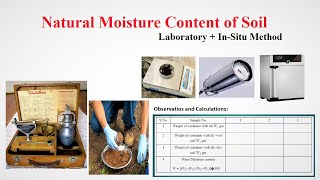 Determination of Natural Moisture Content of Soil | Lab + Field Methods | Geotech with Naqeeb