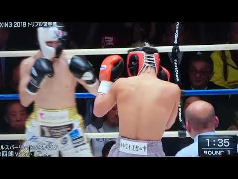 【ボクシング】異例のスパーリング１Ｒ目：拳四郎ＶＳ京口