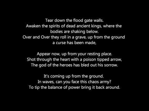 CRITICAL ASSEMBLY - DRAINING THE FLOOD - with lyrics