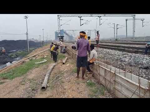 Coal loading point and civil construction work #AIRSUN#