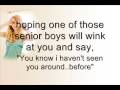 Taylor Swift Fifteen Lyrics