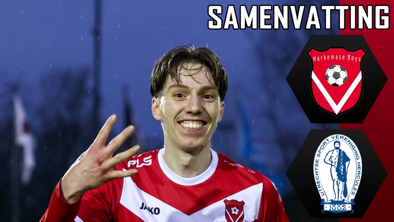 Harkemase Boys vs USV Hercules All Goals & Highlights