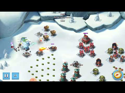 boom beach QG Hammerman 55, débloquer bullit facile