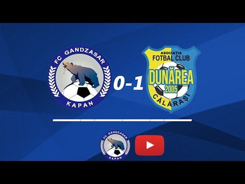 Friendly. FC Gandzasar-Kapan - FC Dunărea Călărași 0-1. Goal