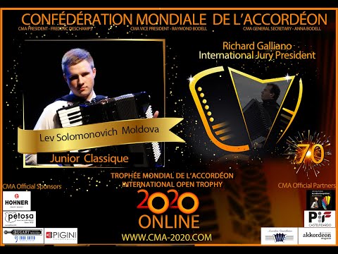 Junior Classic 1st Round   Lev Solomonovich Moldova www CMA 2020 com