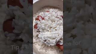 How To Cook Perfect Rice 🍚👨🏻‍🍳 tiktok @chefchrischo #Shorts