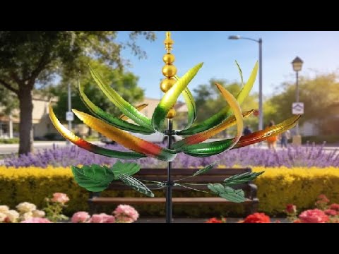Large Yard Wind Spinners
