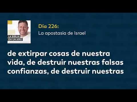 Día 226 La apostasía de Israel — La Biblia en un Año