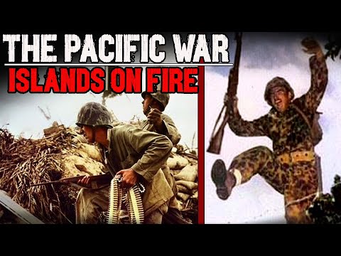 Pacific Island Battles: Rare WW2 Footage of America’s Bloody Advance | WW2 Documentary
