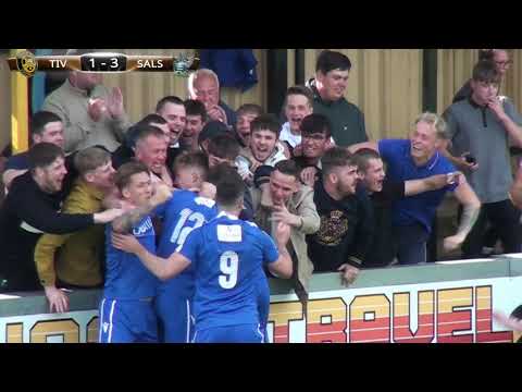 Tiverton Town vs Salisbury City - Saturday 31st August 2019 - Premier Division South