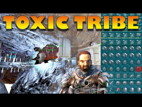 SOLO Raiding the most Toxic Alpha Tribe - Insane Loot | Ark
