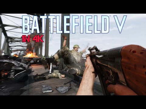 Battlefield 5 - Twisted Steel German Attack Highlights (No HUD Immersion 4K)