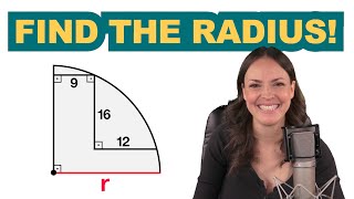 Why the Radius Is NOT 21 – Quarter Circle Geometry Puzzle