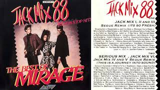 JACK MIX '88 🔥 The Best Of Mirage - x88 Non Stop Hits '86-'87-'88 (1987) '80s