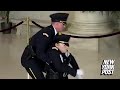 Honor Guard faints on live TV in front of Justice Sandra Day O’Connor’s casket