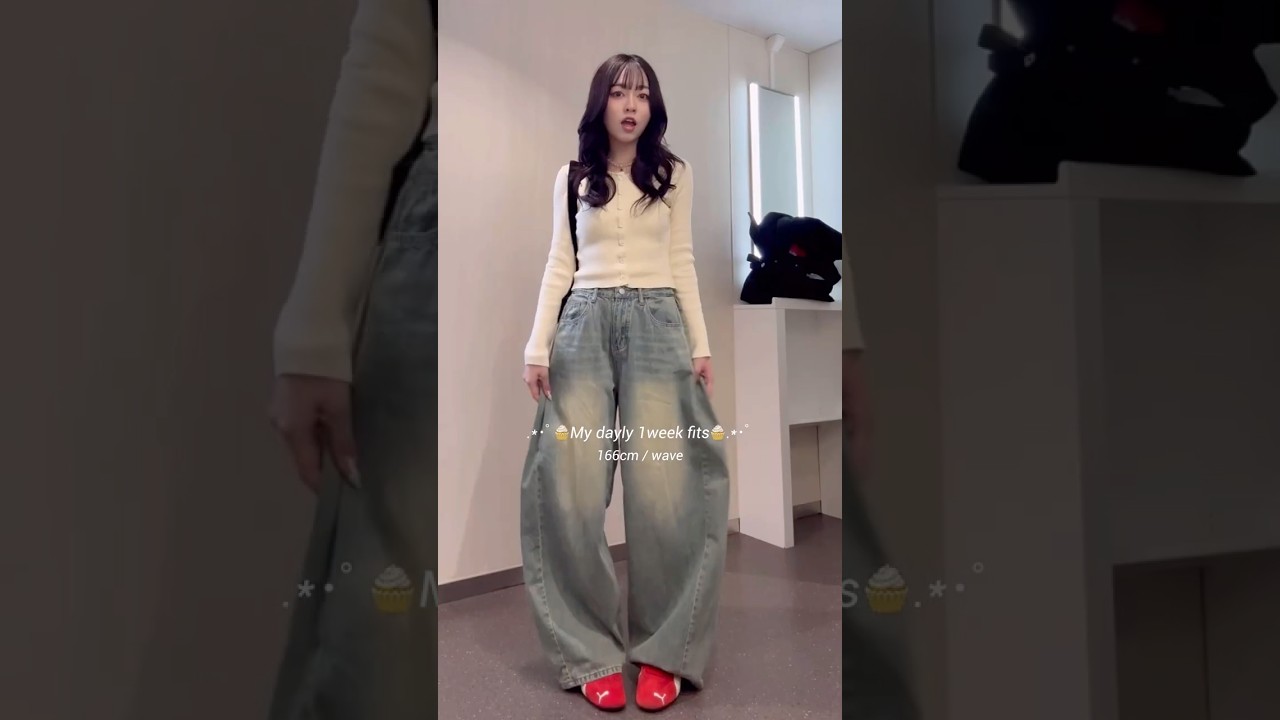 とある1週間の春コーデたち🌸♡.*･ﾟ#sona #zozotown #春服 #春コーデ #おすすめ #デニムコーデ #韓国ファッション