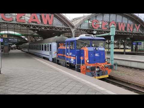 SM60-009+IC 37104 MEHOFFER do stacji Jelenia Góra (PKP INTERCITY)