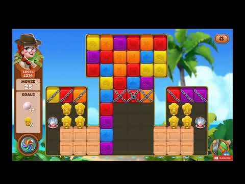 Lost Island Blast Adventure Level 1274 NO BOOSTERS - A S GAMING