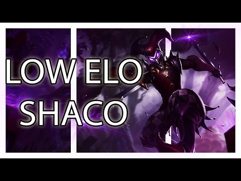 CARRIARE 1V5 SHACO IN ELO BASSO