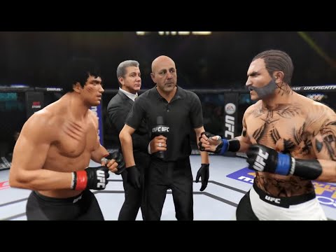 Bruce Lee vs. Ell Hadji - EA Sports UFC 2 - Dragon Fights 🐉