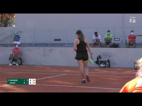 Дарья СНИГУР совершила удивительный камбэк, но проиграл матч Хаас в квалификации РГ