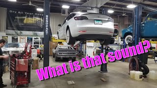 Addressing the clunk at the rear of my Tesla Model 3